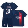 Conjunto (Camiseta+Pantalón Corto) Paris Saint-Germain 2023-24 Messi 30 Primera Equipación - Niño